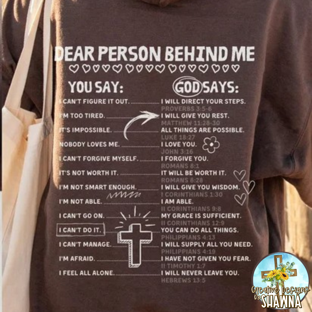 Dear Person Behind Me T-Shirt