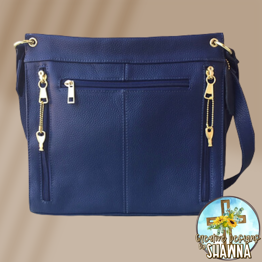 Cowhide Leather Carry Purse