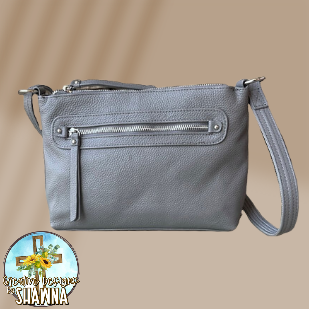 Compact Leather Carry Purse